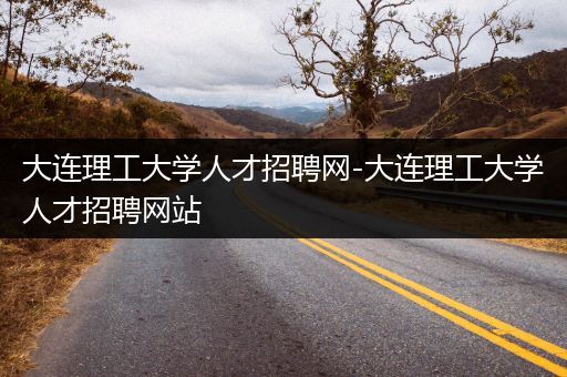 大连理工大学人才招聘网-大连理工大学人才招聘网站
