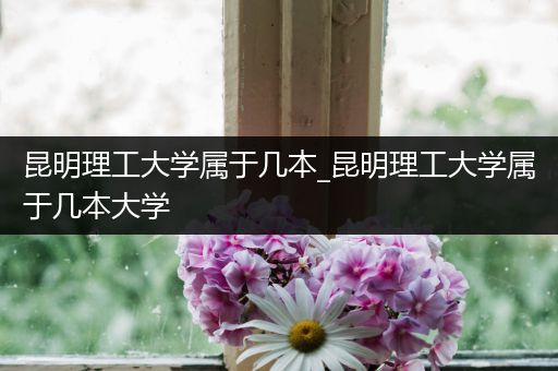 昆明理工大学属于几本_昆明理工大学属于几本大学