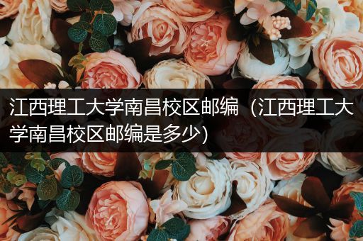 江西理工大学南昌校区邮编（江西理工大学南昌校区邮编是多少）